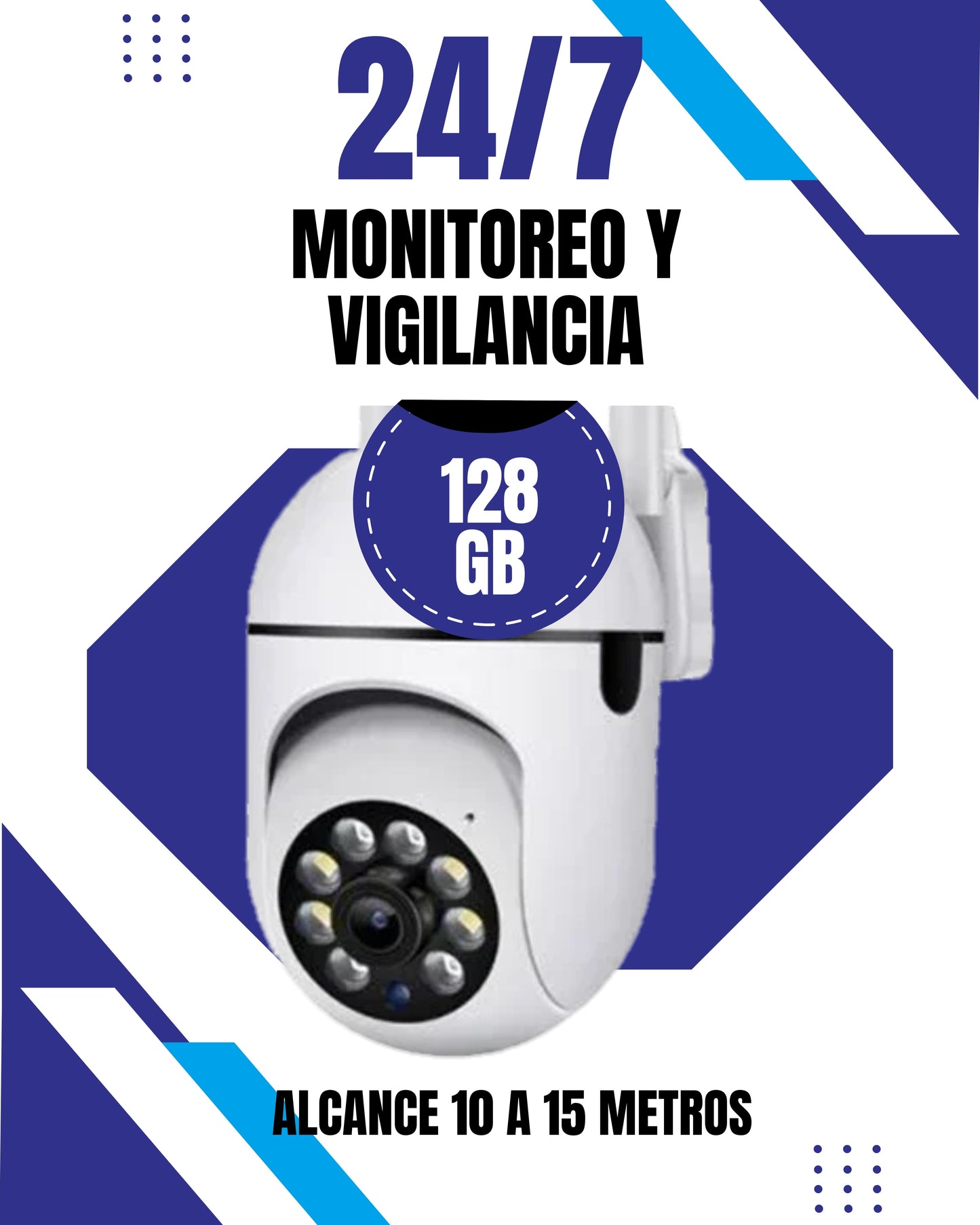 Cámaras de seguridad. 8MP. ULTRA HD. 128gb.