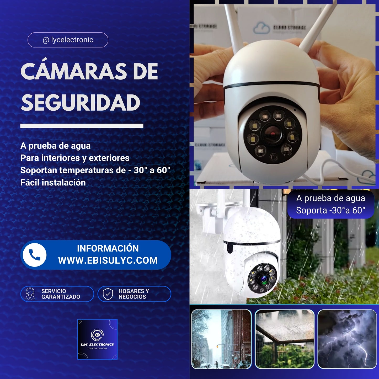 Cámaras de seguridad. 8MP. ULTRA HD. 128gb.